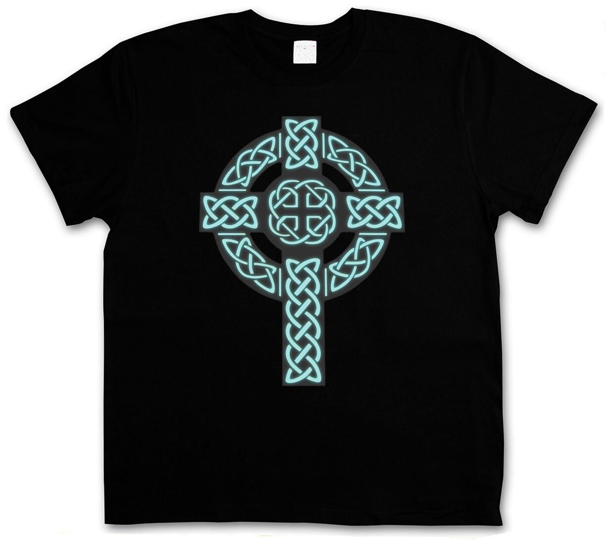 CELTIC KNOT LOGO SIGN V T-SHIRT Celtic Knot Celtic Cross Cross Runes Thor- M