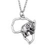 Panda Charm Necklace Cute Animal Pendant For Kids Chinese Culture Jewelry 43cm Chain