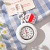 Bag Hanging Pocket Watches Colourful Students Clock Pendant Decoration Watch Keychains  Men