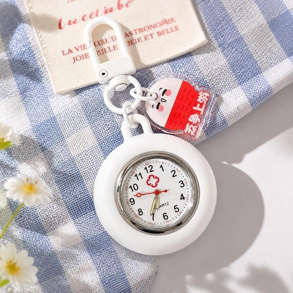 Bag Hanging Pocket Watches Colourful Students Clock Pendant Decoration Watch Keychains Men