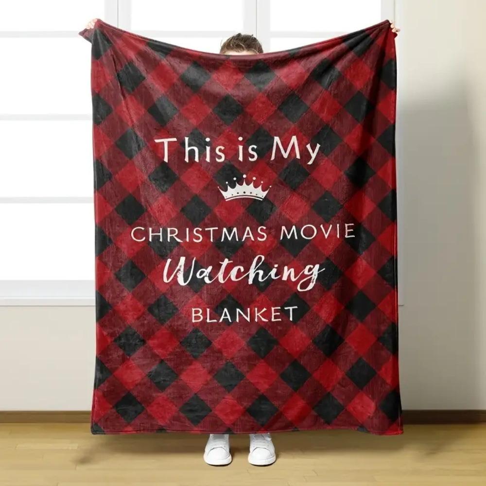 Cartoon Christmas digitalprinted polyester Bedroom velvet flannel cover blanket Fleece soft sofa cover blankets for beds