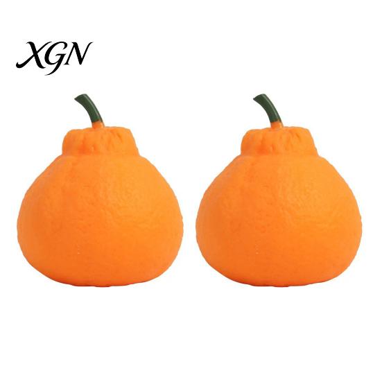 Fruit Squeeze Toy 1/2/3/4/5Pcs Stress Relief Orange Decompression Dekopon Tangerine Ball Fidget Anti-anxiety Simulation Sensory