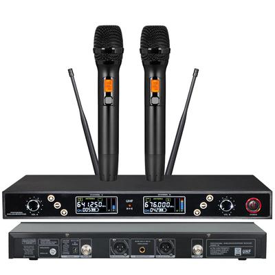 KTV Wireless U-Band Infrared Lavalier and Headset Microphone System for Stage and Conference