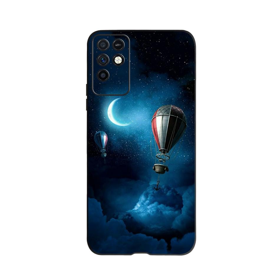Phone Case For Infinix Note 10 Case 6.95" Soft Silicone TPU Back Cover For Infinix Note10 X693 Coque Cute Animal Fundas Bumper