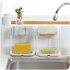 Punch-Free Kitchen Towel and Dishcloth Storage Rack