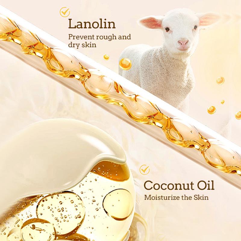 Cross-Border Lanolin Hand & Foot Cream - 80g Moisturizing Sheep Oil.