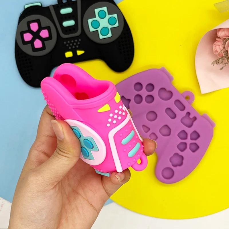 Baby TV Remote Control Teether Silicone Baby Anti-Eating Gloves Pacifier Bracelet Teething Stick Biting Toy Baby Care Accesorios