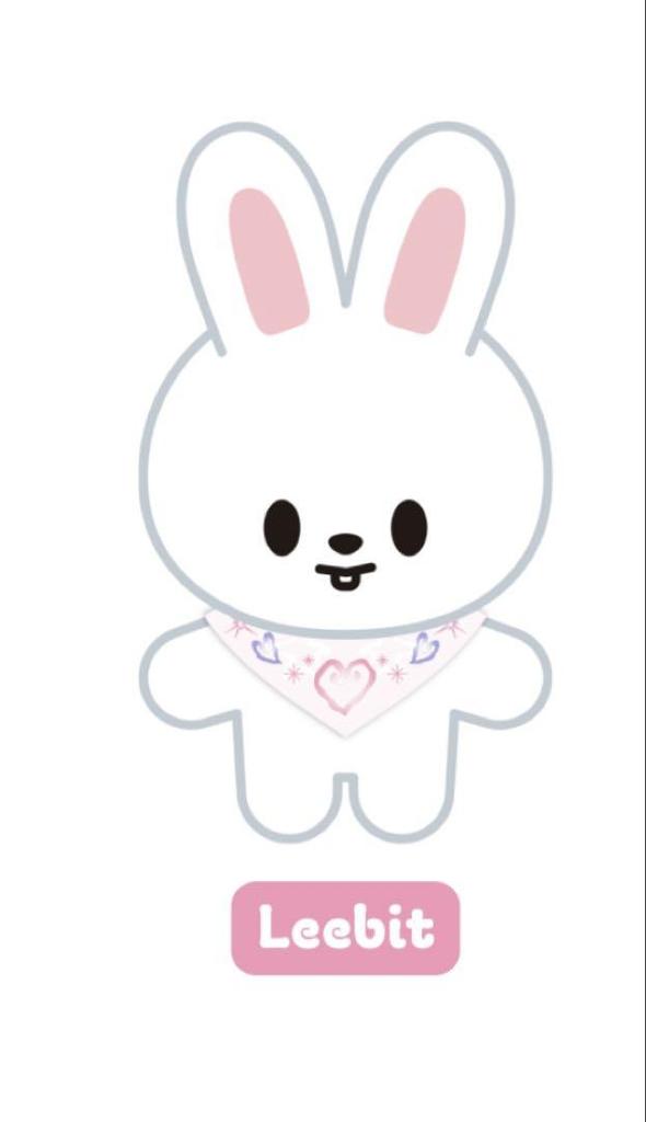 [GEBRAUCHT] SKZOO 10cm Leebit (Rino) 5'UHR Plüschtier