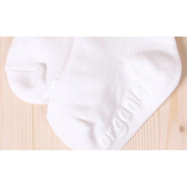 Organic Boom 3 Pairs of Basic Short Socks for Newborns, Korean Baby Products