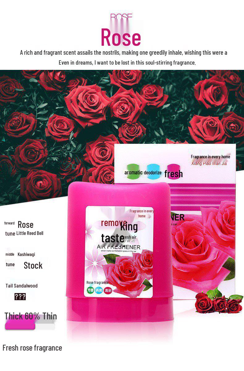 Premium Xiang Piao Wan Scented Paste for Home & Car - Solid Perfume Air Freshener Aromatherapy