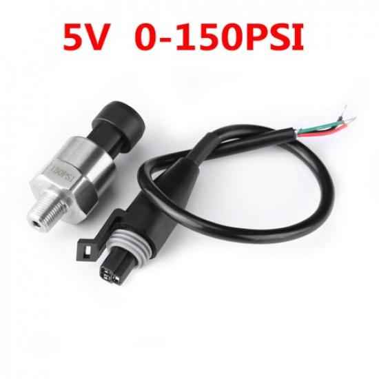 Car Oil Fuel Air Water Pressure Transducer Stainless Steel Pressure Sender Gauge