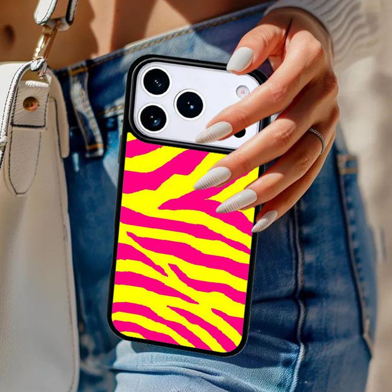 Animal Pattern Zebra Phone Case For iPhone 17 Air 14 15 13 12 Max Cover For Apple 14 15 16 16e 11 Pro Max Plus Coque