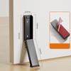 Foot Operated Door Stop Door Stop For Offices Indoor Outdoor Door Stop Rubber Anti-Slip Head Stainless Steel Material