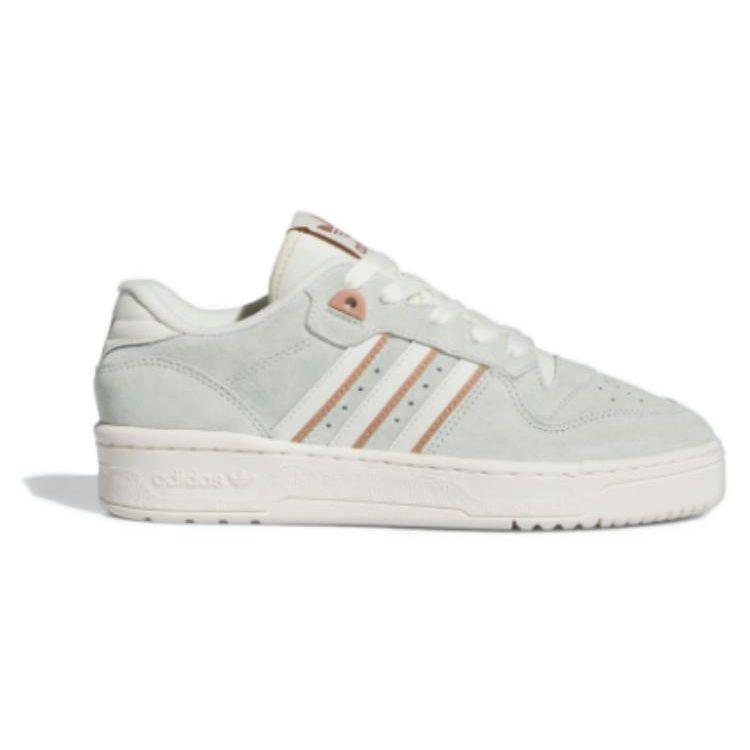 adidas Rivalry Low Leinen Grün Damen Sneaker Elfenbein Ton-Schicht IF6258