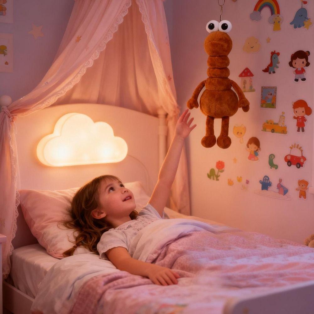 Lightweight Stitching Meme Worm Doll Skin-Friendly Marcus Plush Toy Robert Worm Plush Fans Gift