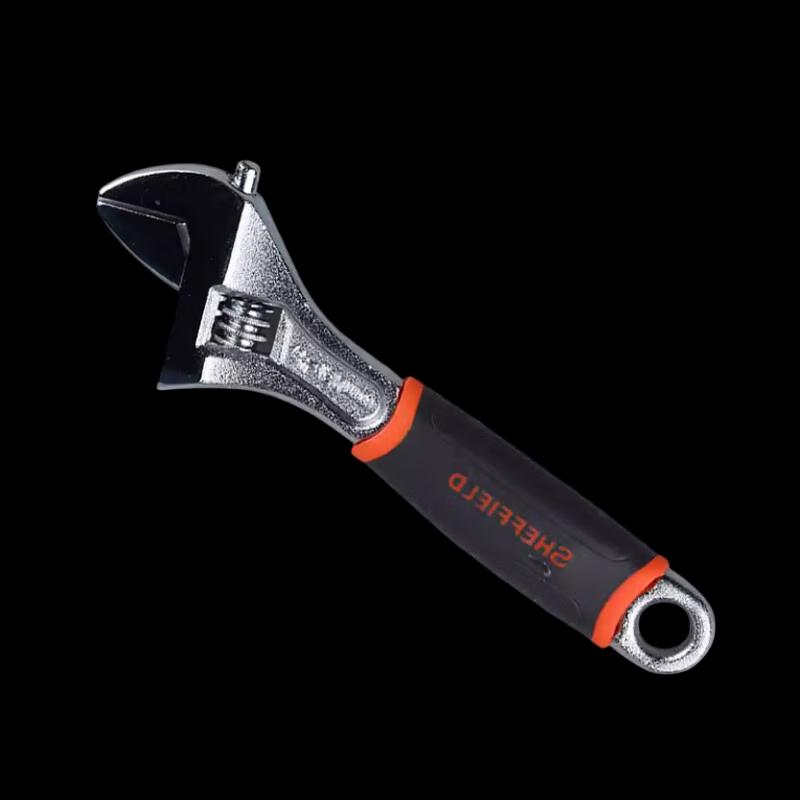 GangDun 12-inch Chrome Vanadium Steel Adjustable Wrench