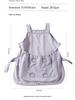 Summer Cat Apron: Non-stick Fur Pet Bib for Hugging & Nail Clipping