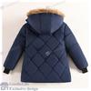 Boys Winter Jacket Fashionable Down Coat Warm Padded Jacket Trendy New Style Outerwear for Kids