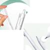20pcs of Quick-Drying Retractable Gel Pens Available in Black And White, Suitable for Office Use And Student Stationery