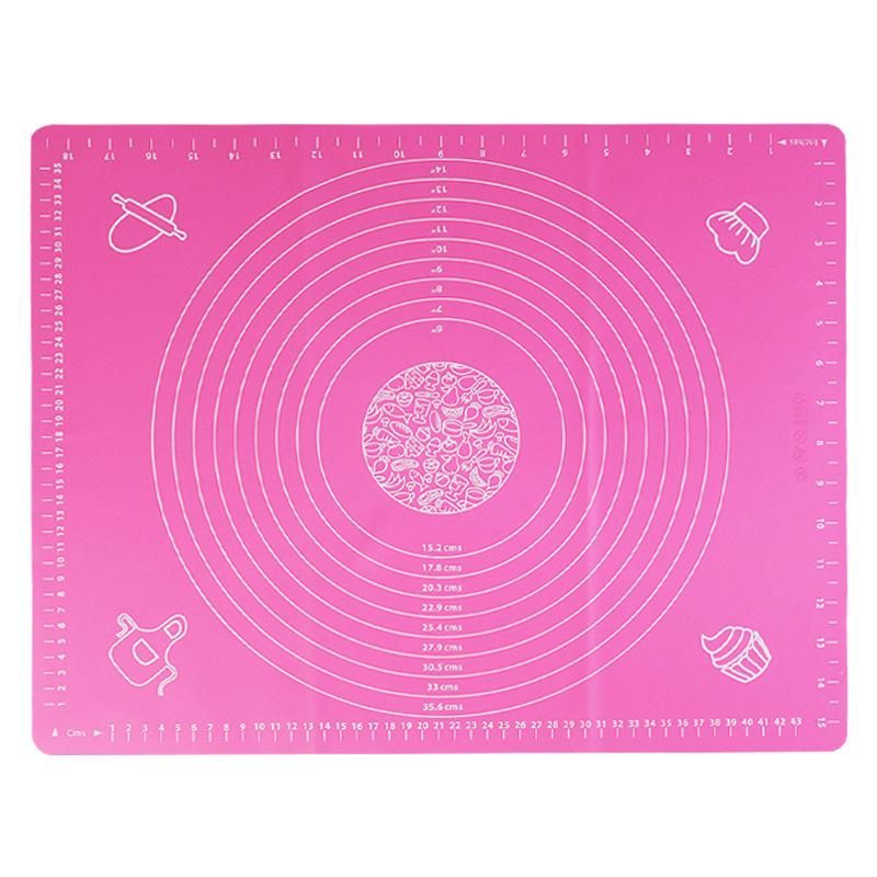 Non-Stick Silicone Baking Mat for Pastry, Dough Rolling, and Kneading - Ideal for Cookies and Pies - Kitchen Tool with Scale for Holiday Baking