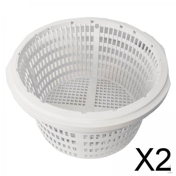 2x 1 Piece Strainer Supplies Effective Fittings Basket Pool Filter Replacement Ground
