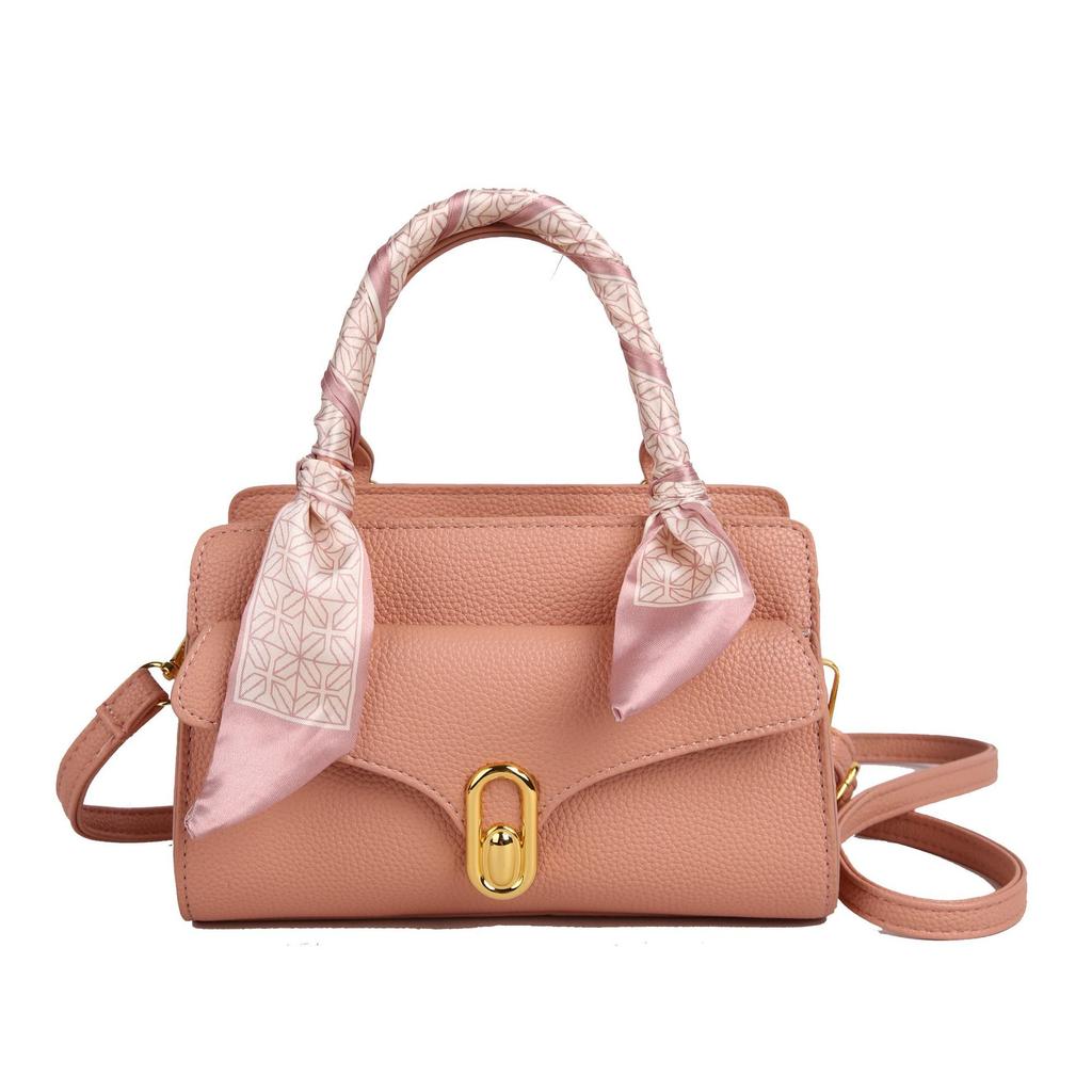 Spring and Summer New Fashion Versatile Handbag Niche Design High Sense Shoulder Crossbody Commuter Briefcase