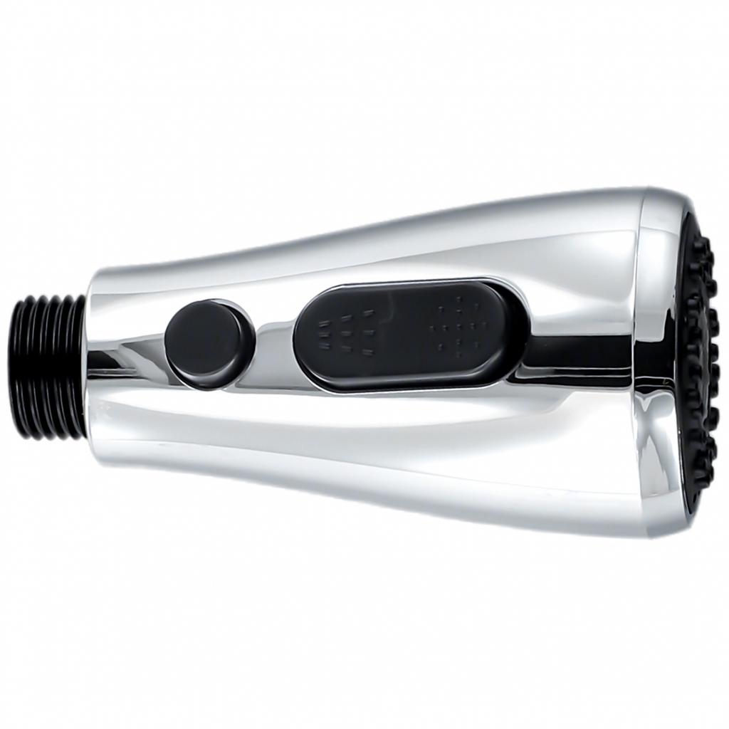 Tap Head Spray Tap Head ABS General 1/2 Inch Rain And Bubbling Style Silver