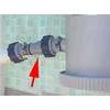1.25" To 1.5" Type B Hose Adapter and 1.5” To 1.25” Hose Adapter Plunger Valve Connector for Intex Above Ground Pool(2 PCS)