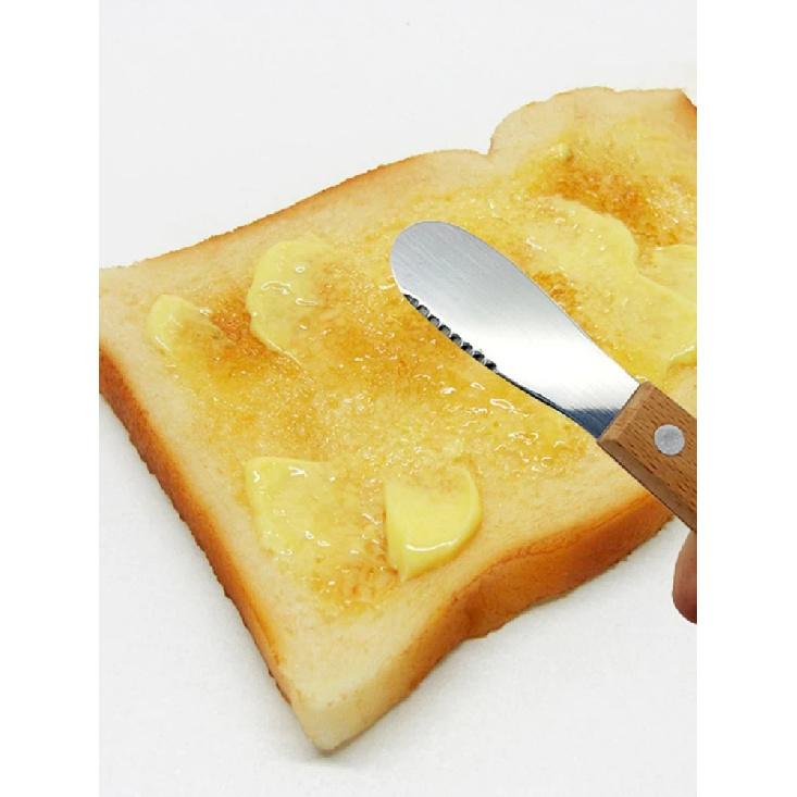 1pc Stainless Steel Butter Spreader with Wooden Handle for Jam Toast Butter Cheese - Kitchen Sandwich Spreader 6