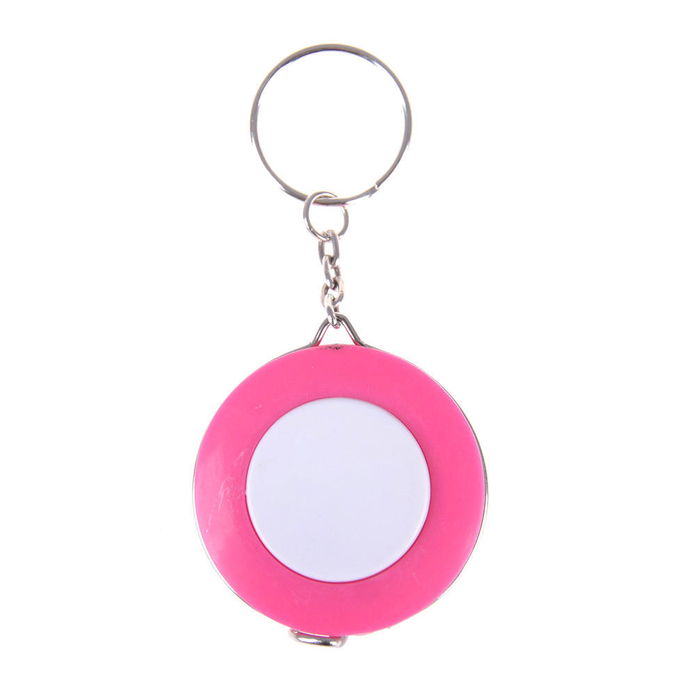 150cm Retractable Tape Measure With Round Faux Leather Case Pocket Size Soft Portable Dual Sided Ruler Measurement Tool For Body