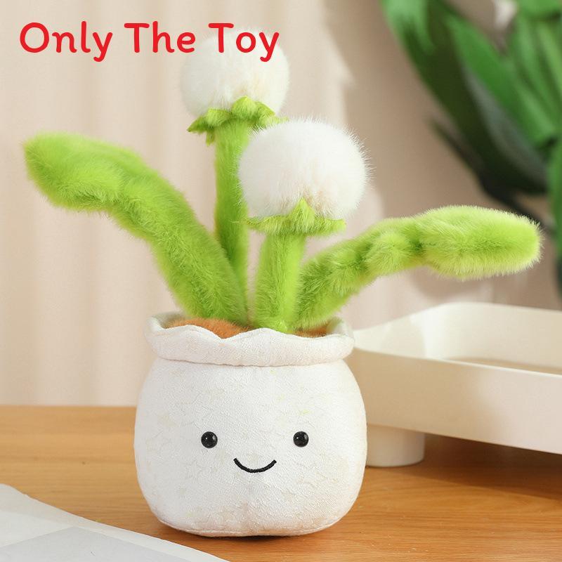 Tulip Plush Toy Home Decor With Pp Cotton For Living Room And Gift Use