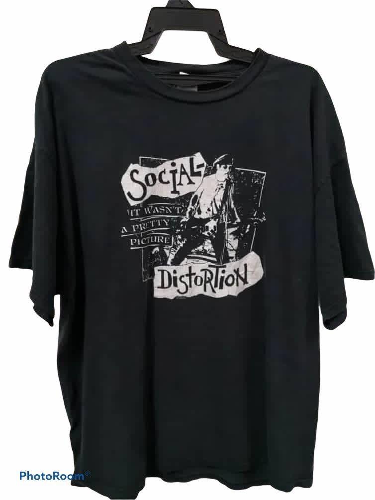 Social Distortion Skeleton Band Black Unisex T shirt Men Women S-5XL KH12294