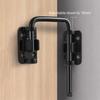Thickened Gate Latch Non Perforated Door Bolts Hardware Door Buckle  Drawer