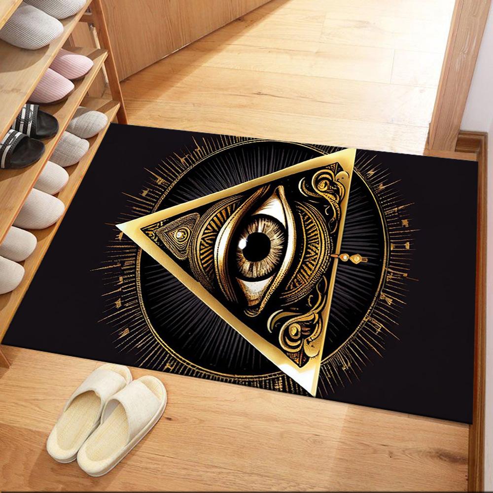 

Ancient Egyptian Deity Floor Mats for Living Room, Bedroom and Room Decoration Are Suitable for Gifts. 40cmx60cm