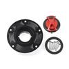 Gas Fuel Tank Cap For Ducati MONSTER795 796 696 1100EVO 2009-2014 Refitting Aluminum Alloy Quick-release Fuel Tank Cover.