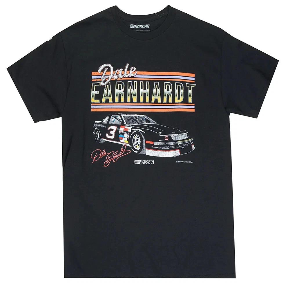 

Dale Earnhardt Sr. #3 NASCAR Black Short Sleeve 100% Cotton T-shirt Mens Tees Topt S