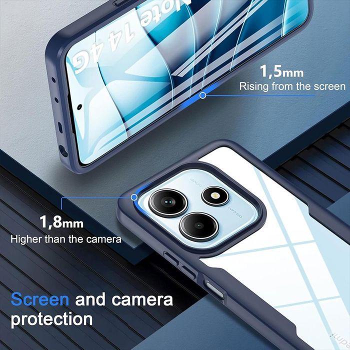 Coque de protection - Xiaomi - 15 - TPU Souple - PC Rigide - Bleu Marine