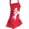 Les Trésors De Lily [M5764] - Designer Apron 'The Parisian At the Moulin Rouge' Red
