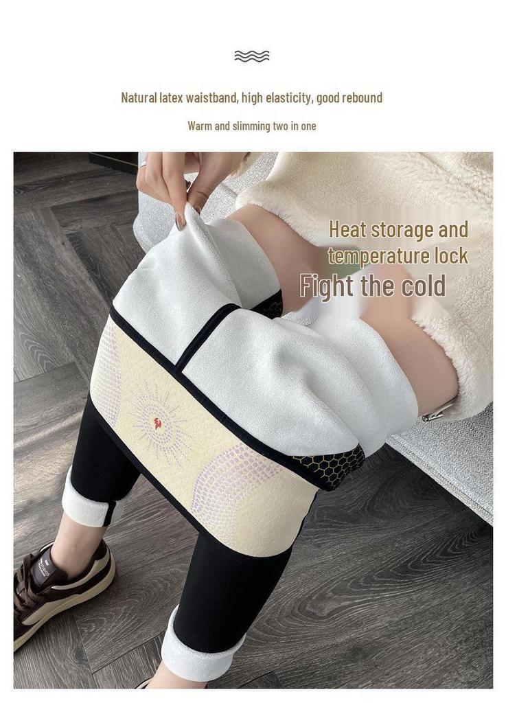 2025 New Style Tummy Control Velvet Base Layer Pants – No Embarrassing Lines, Hip Lift, Slimming, Comfort Fit.