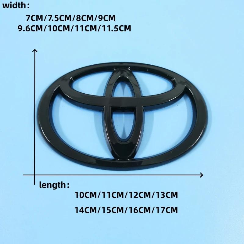 2026 Nowe 3D Naklejki z Emblematami Samochodowymi Dla Toyota RAV4 Corolla Camry i Land Cruiser Grill Przedni Pokrywa i Bagażnik Emblemat