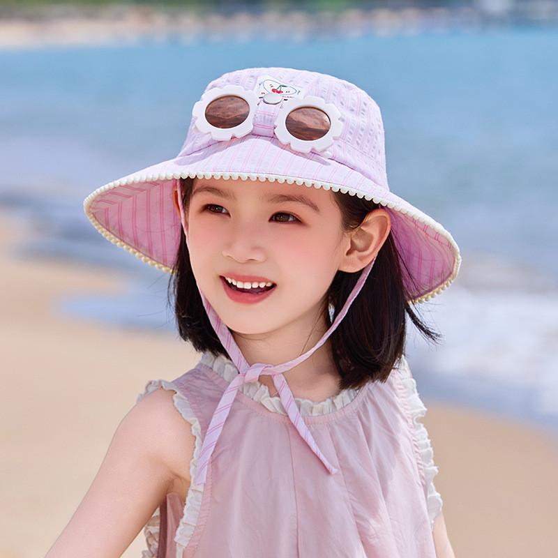 Childrens Casual Sun Hat With Soft Polyester Fabric And Sunshade For Outdoor Adventures And Travel