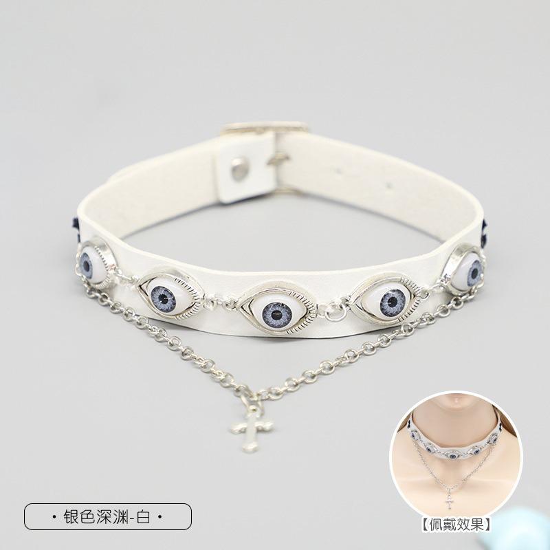 

Original Design Handmade Niche Cthulhu Eye Devil s Eye Dark Personality Choker