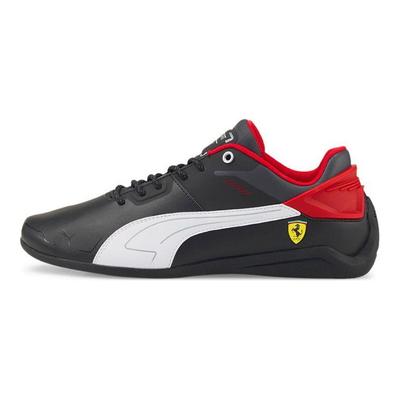 Scuderia Ferrari x Drift Cat Delta Siyah Beyaz Unisex Spor Ayakkabı Beyaz 306864-04
