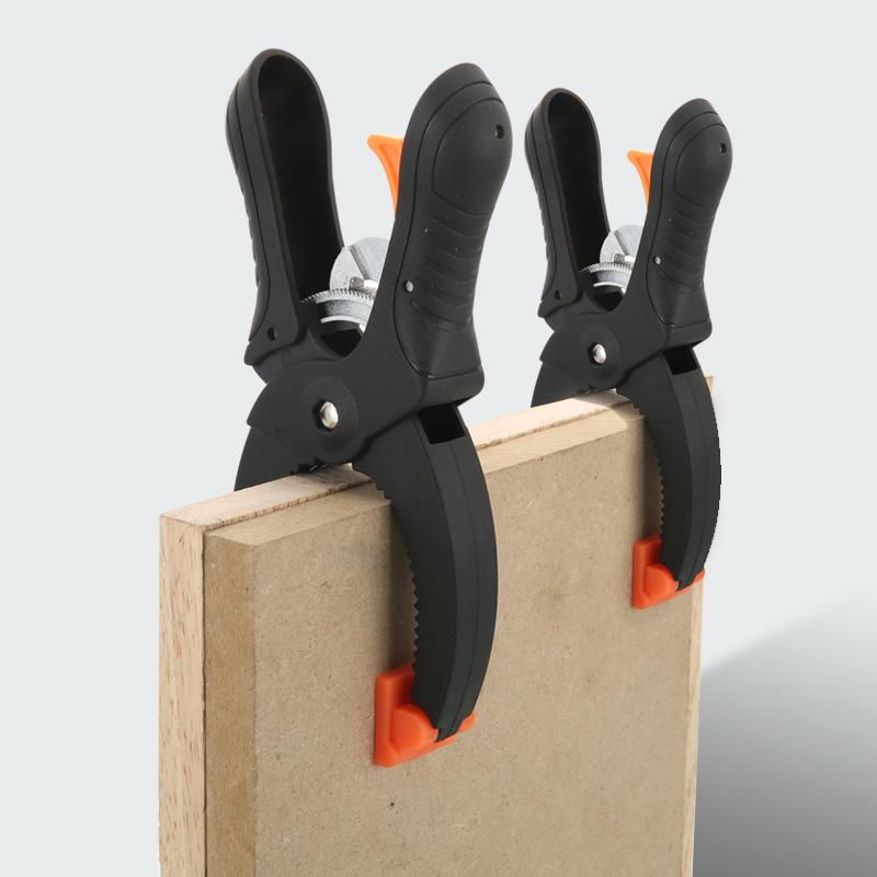 Adjustable Ratchet Woodworking G Clamp: Universal Clip Tool for Wood Board Fixing and Quick Pressure Tightening