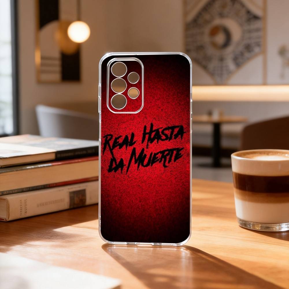 Echt Hasta La M-Muerte Anuel Handyhülle Transparent Silikon Weich Für Samsung S25,S24,S21,S22,S23,S30,Ultra,S20,Plus,Fe