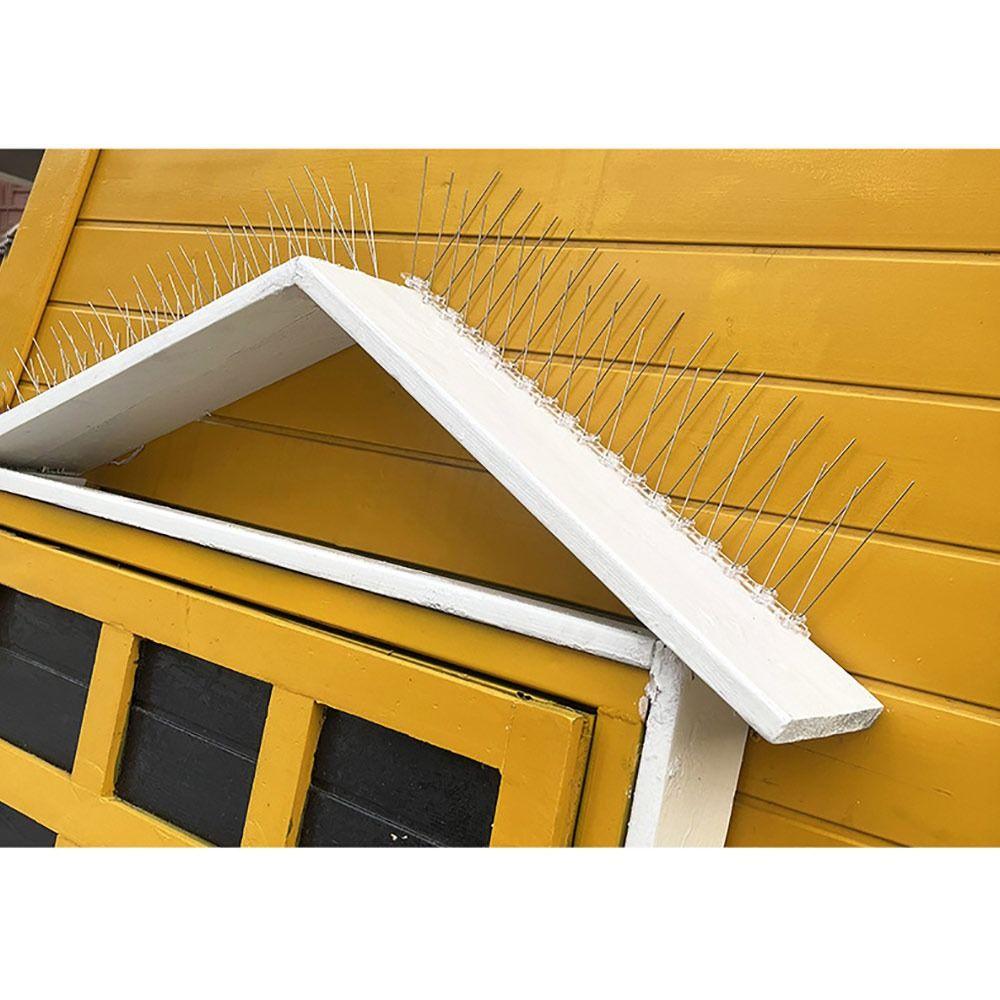 1/4Pcs Stainless Steel Bird Proof Nails 25cm Balcony Eaves Sills Anti Pigeon Spikes Anti-bird Sting for Garden Fence Roof
