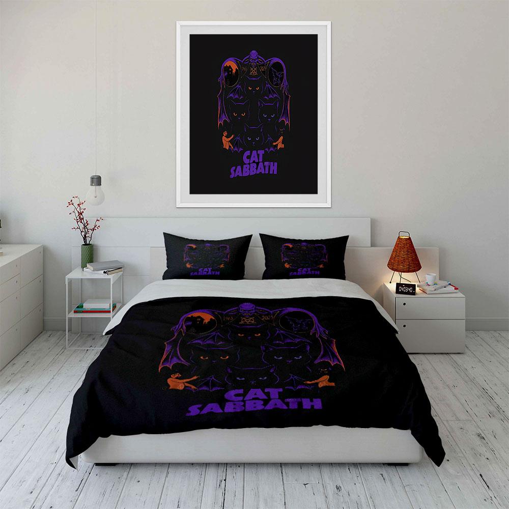 Hogwarts House Emblems Pattern Bedding Duvet Cover Set Duvet Cover Pillowcases (1*Duvet Cover 2*Pillowcases, without duvet insert)