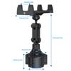Universal Car Phone Holder With Cup Mount 360 Rotating Magnetic Stand Smartphone Tablet GPS Navigation