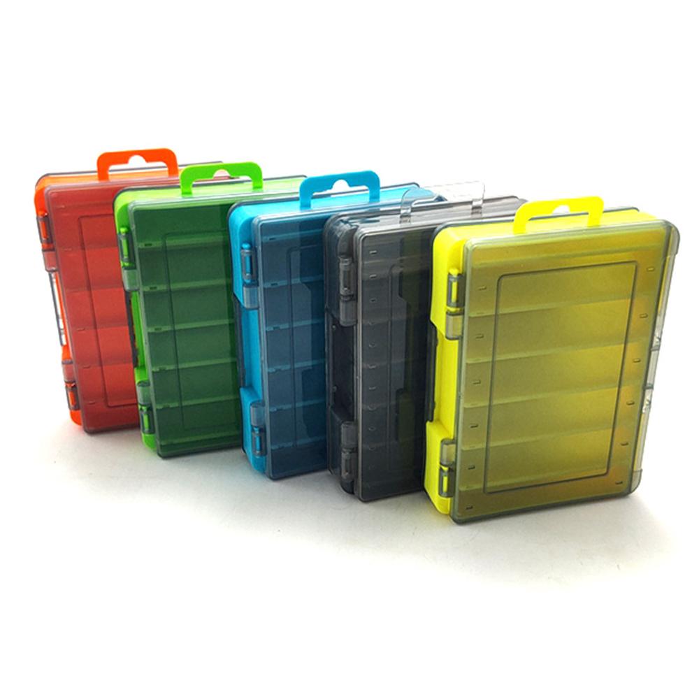 Fishing Double Layer Accessories Tackle Box Fishing Lure Plastic Boxes Fishing Tackle Box