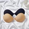 Sommar Kvinnor Bröstklistermärken Lyft Upp Naken BH Självhäftande BH Osynlig Täckning BH Silikonkudde Sexig Axelbandslös Bröst